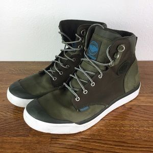 Palladium Waterproof Lace Up Boots Size 13